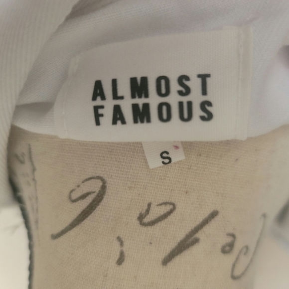 Almost Famous white ripped jacket - Picture 8 of 8